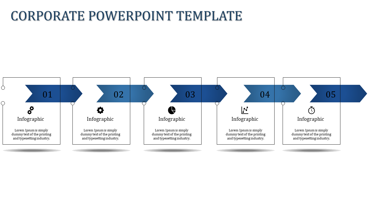 corporate powerpoint templates-CORPORATE POWERPOINT TEMPLATE-5-blue